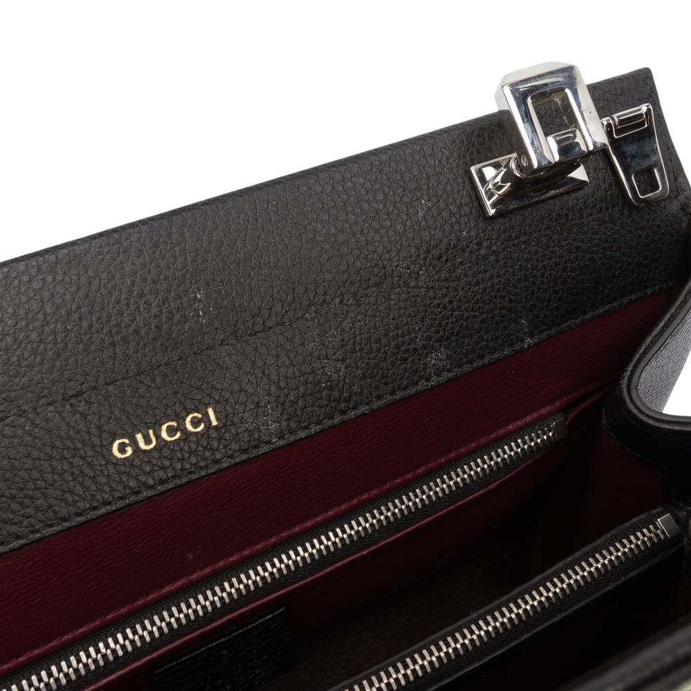 Pre-Loved Gucci Small Grained Calfskin Zumi Top Handle Bag - Picture 5 of 10